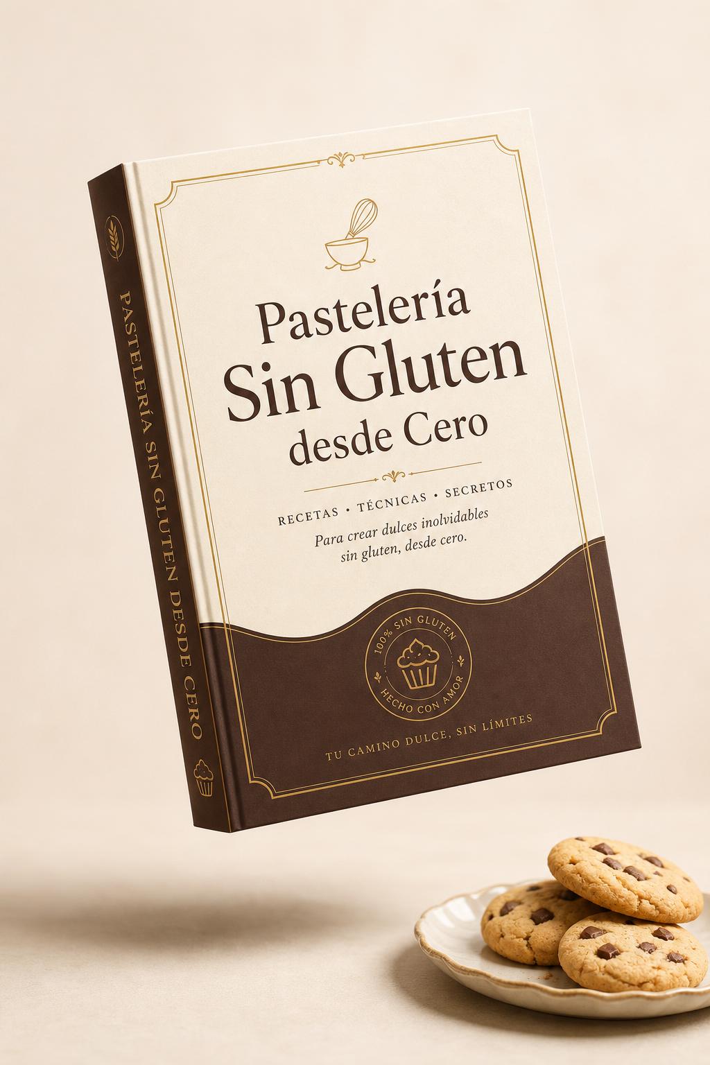 Mockup del ebook Pastelería Sin Gluten desde Cero